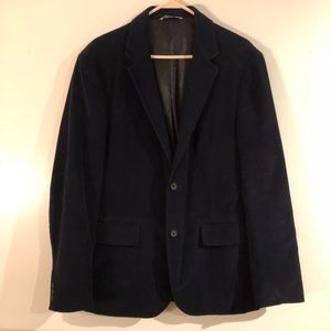 Gap Dark Blue Velvet Blazer